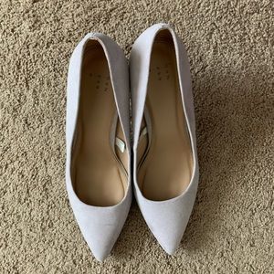 EUC A New Day lilac faux suede pumps size 9